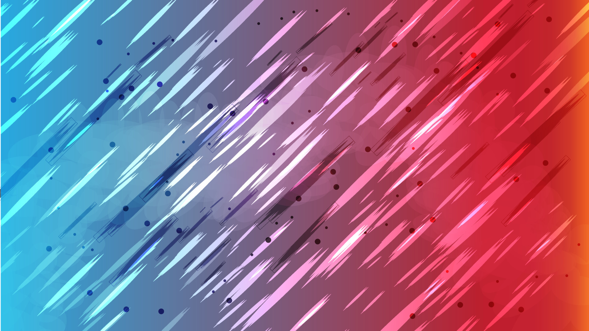 blue, orange ,red gradient abstract background. modern design concept