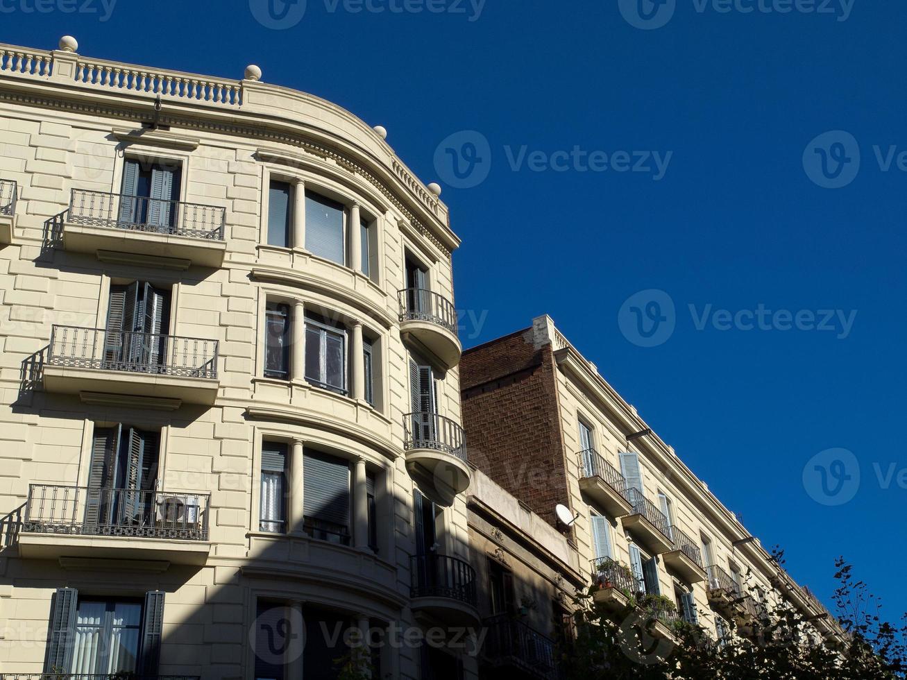 la ciudad de barcelona en españa foto