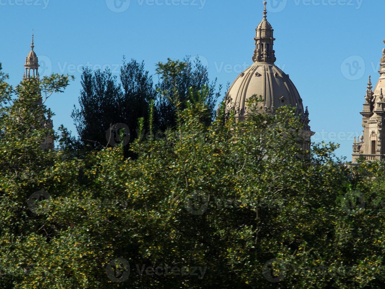 The city of Barcelona in Spain photo