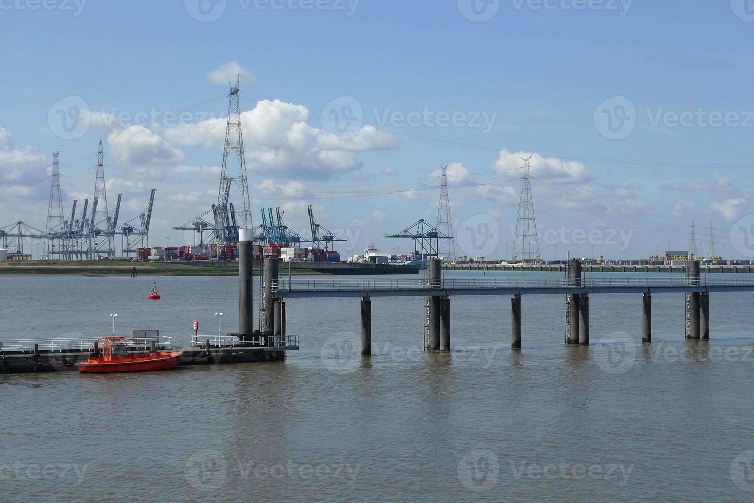 Small village Lillo in Antwerp 9197485 Stock Photo at Vecteezy