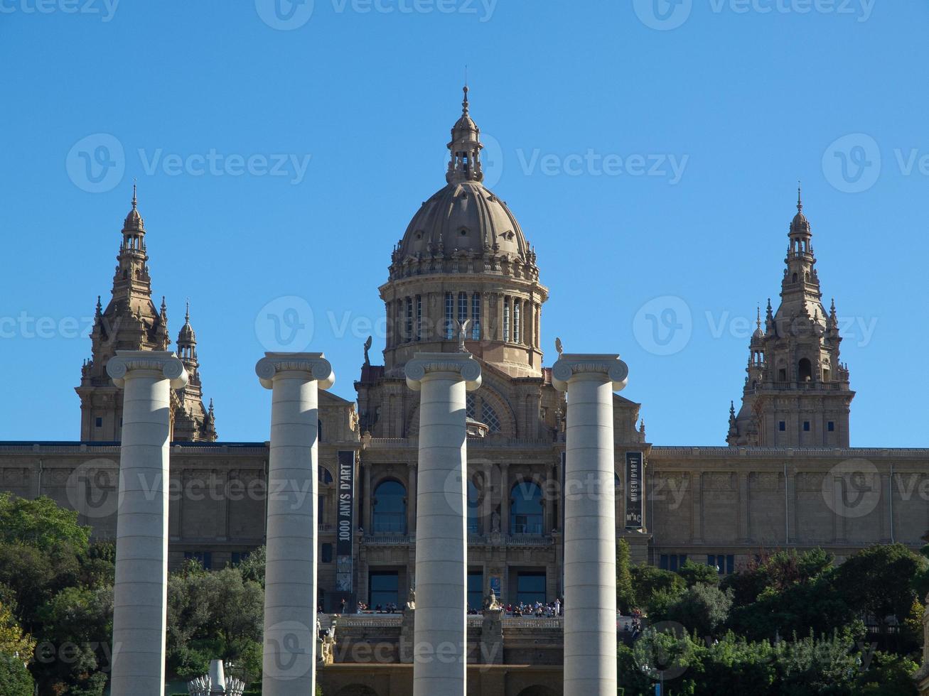 The city of Barcelona in Spain photo