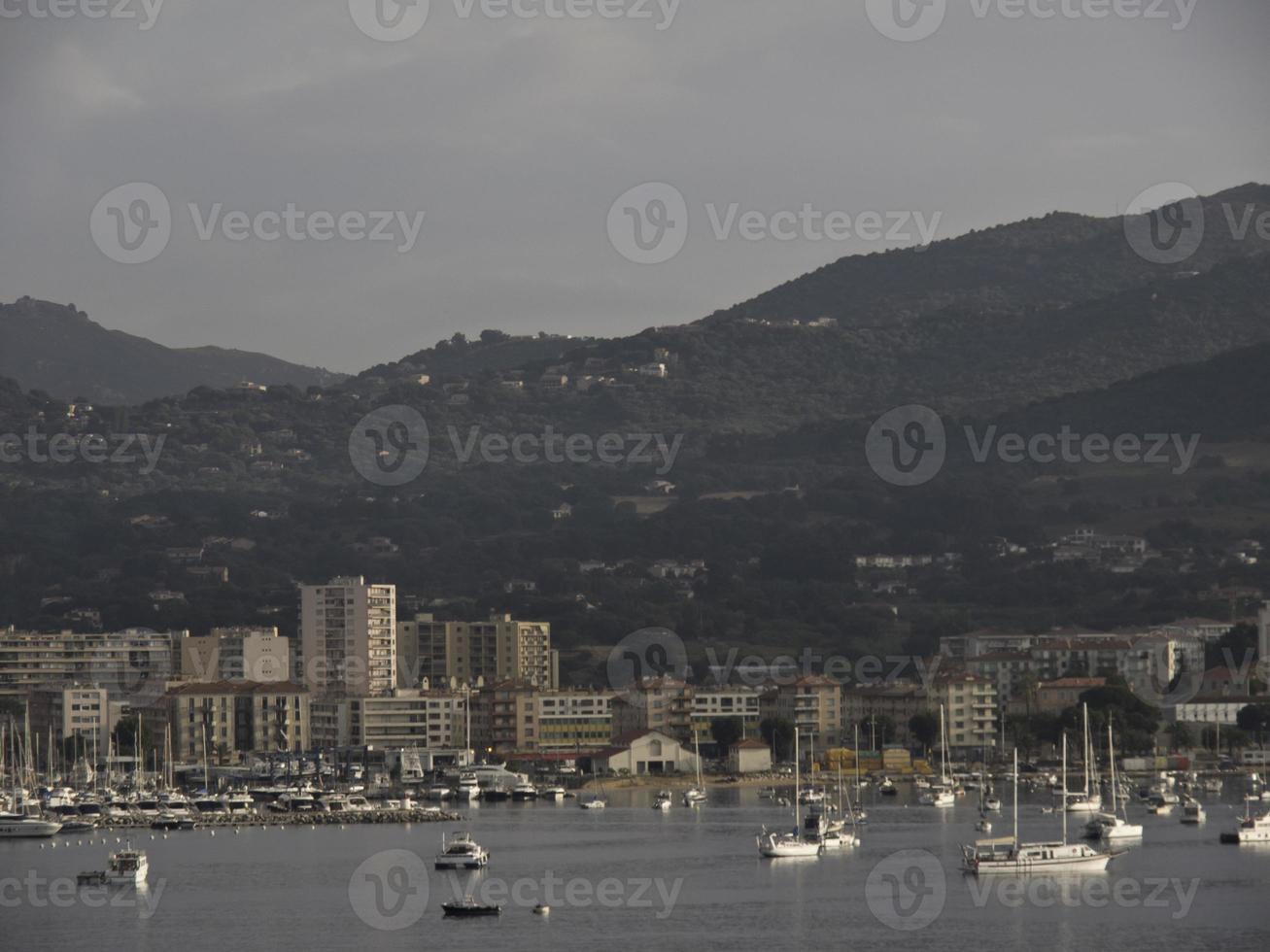 corsica island in france photo