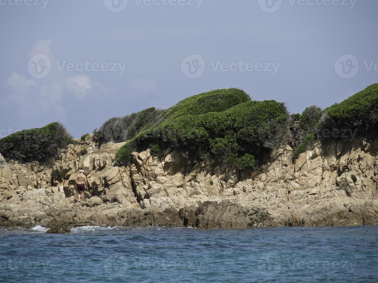 la isla de córcega foto