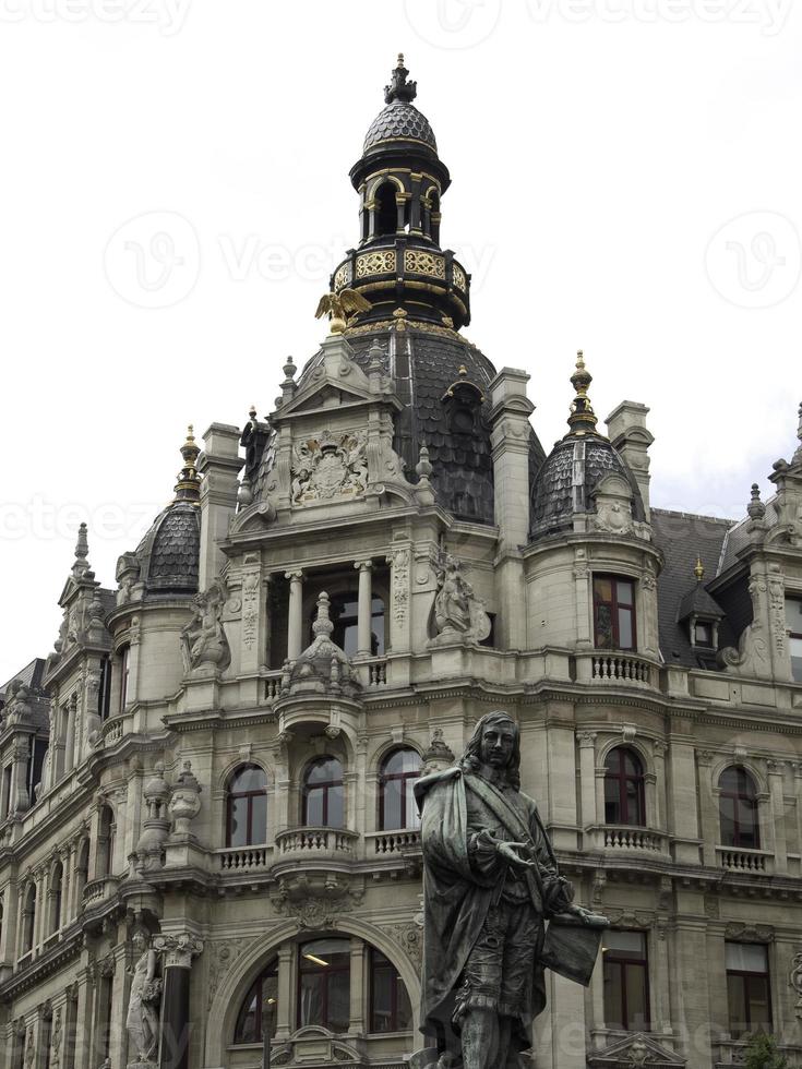 the city of Antwerp in Belgium photo