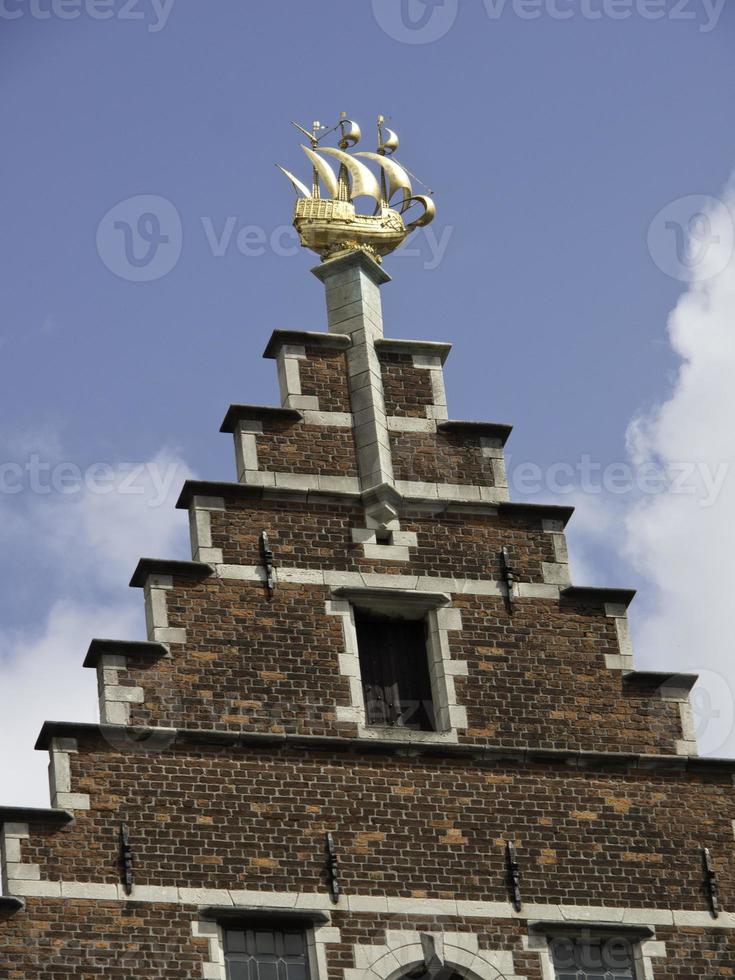 the city of Antwerp in Belgium photo