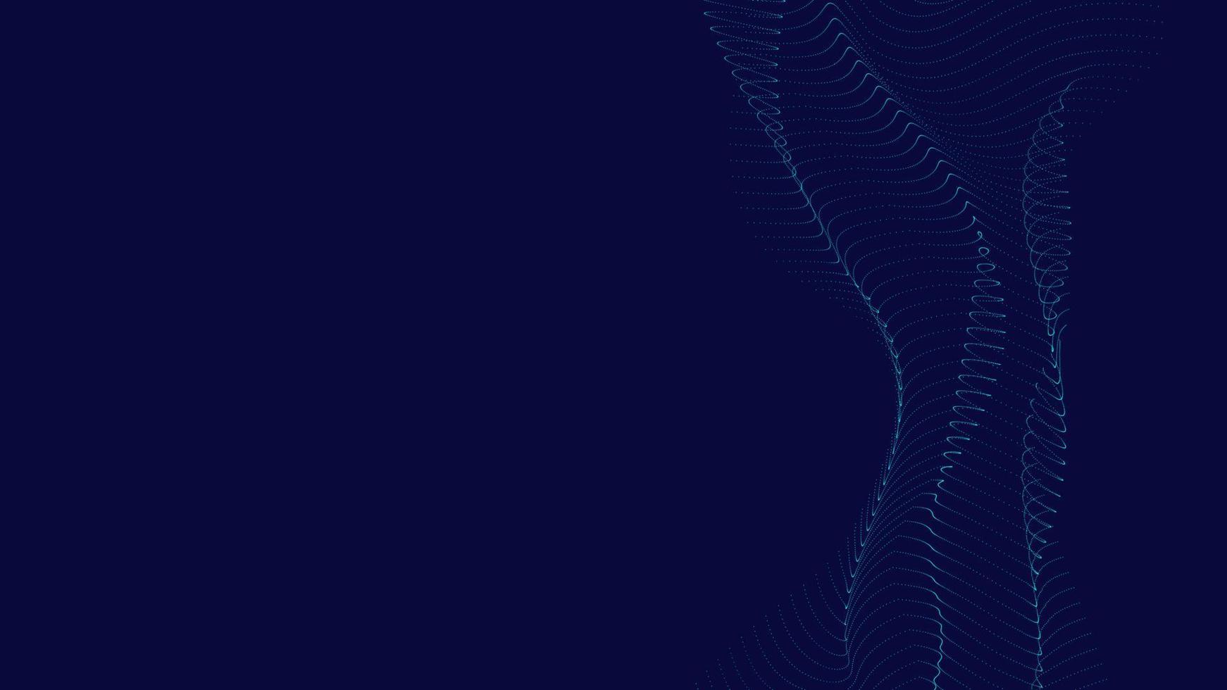 Modern dark blue vectical mesh background vector