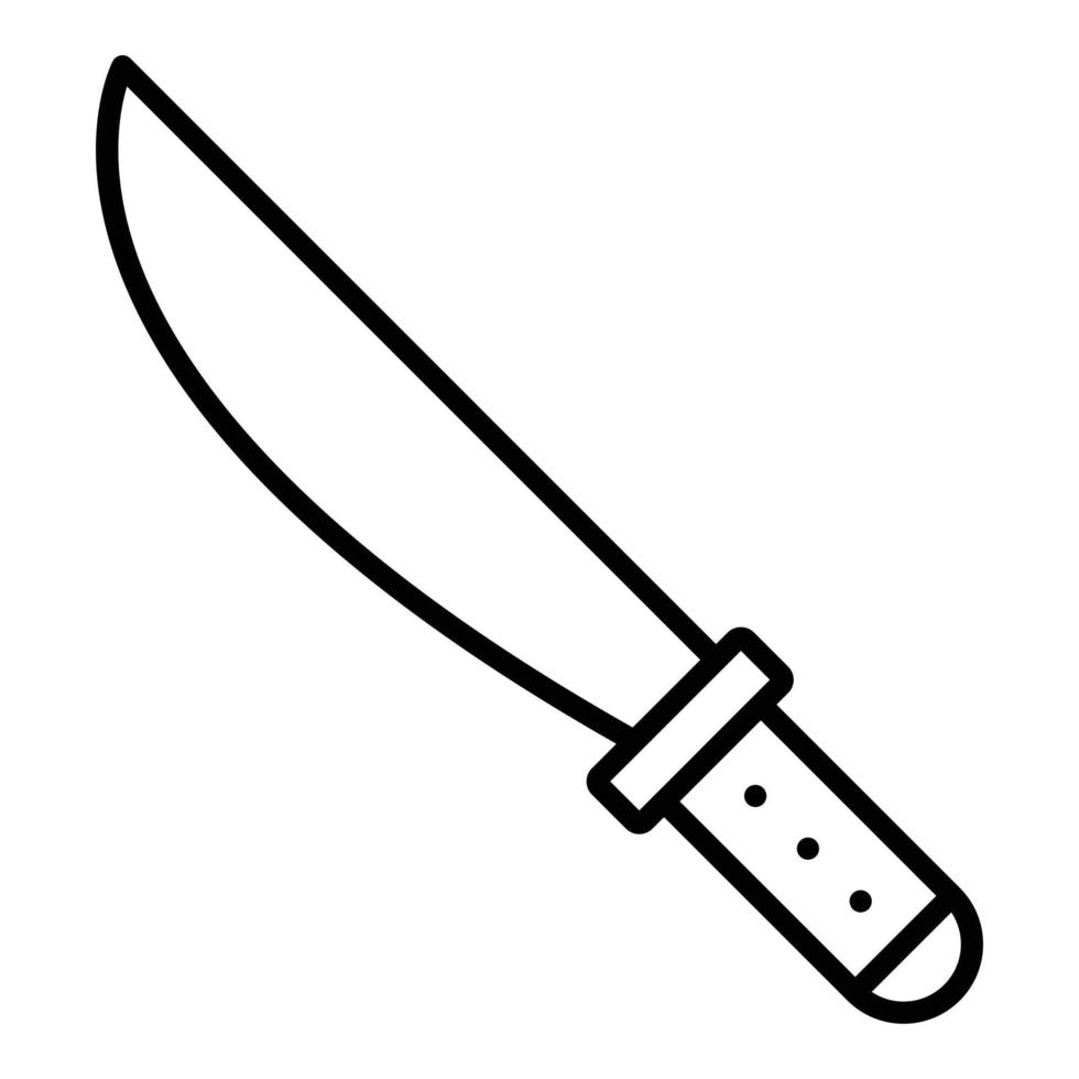 Melee Weapon Icon Style vector