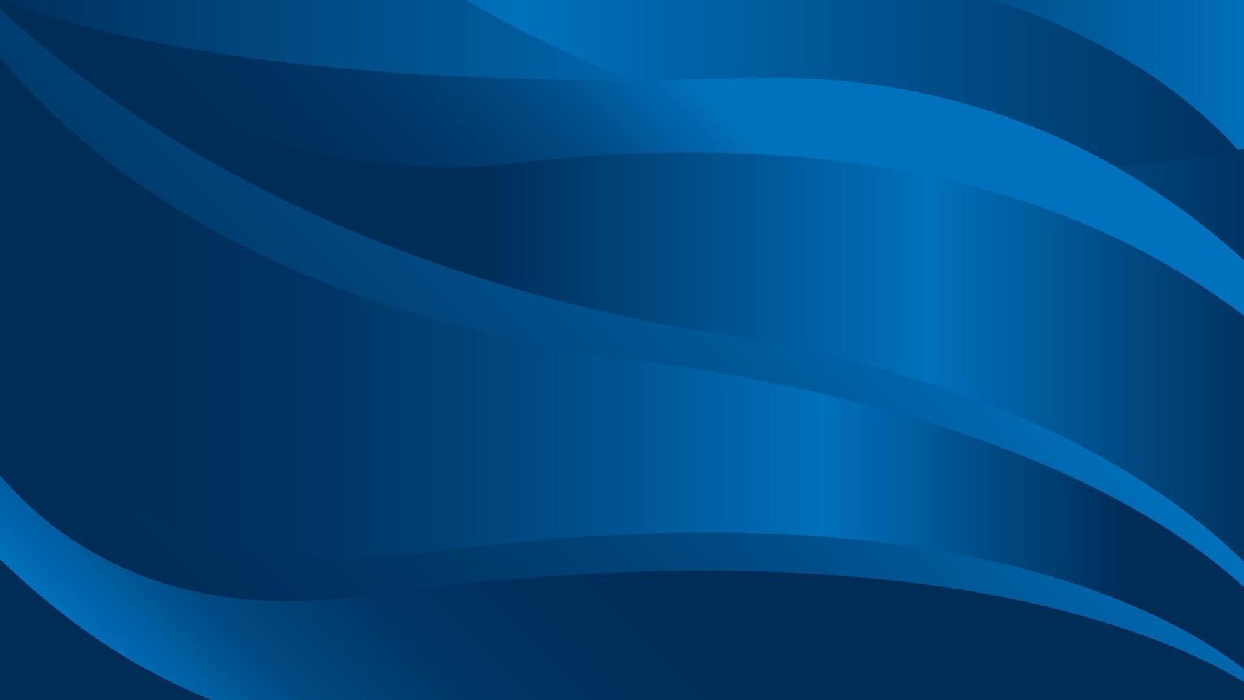 Modern dark blue fluid wave vector background