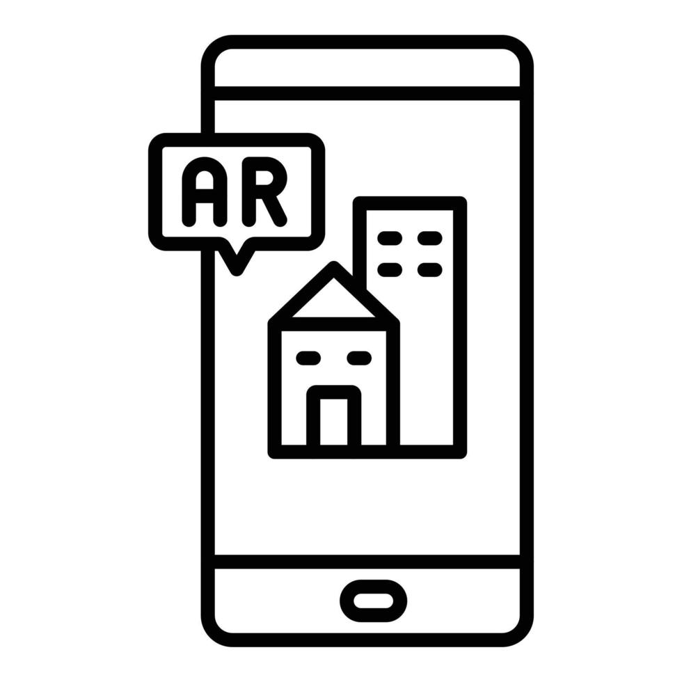 Ar Tourism Icon Style vector