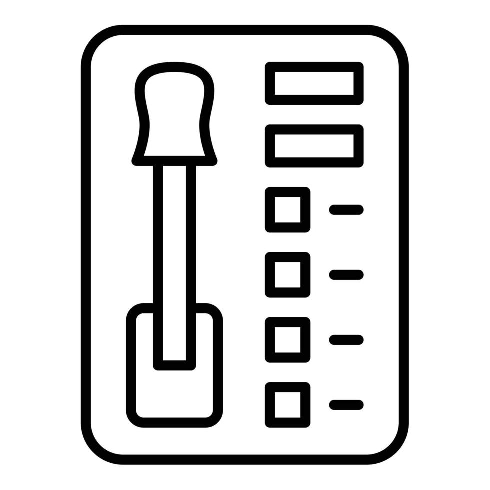 Automatic Transmission Icon Style vector