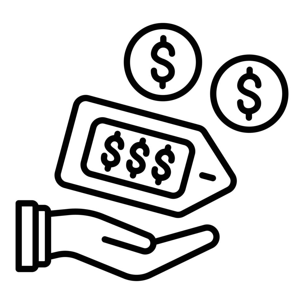 Fair Market Value Icon Style vector