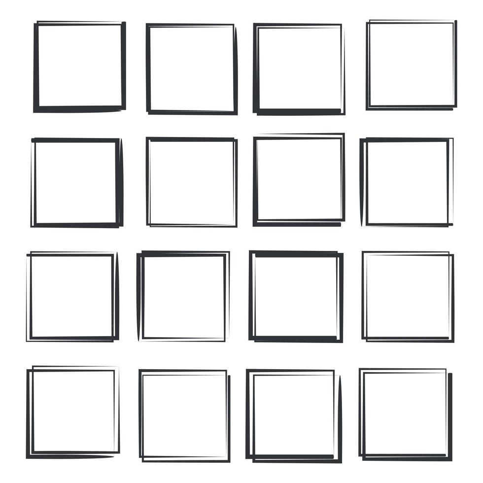 Set of hand drawn elements template color editable. hand drawn elements symbol vector sign isolated on white background illustration for graphic and web design.