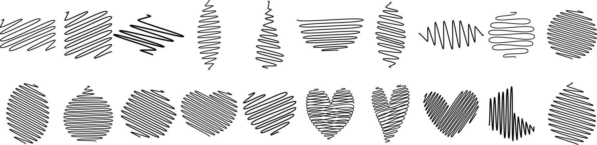 Geometric shape collection3 vector