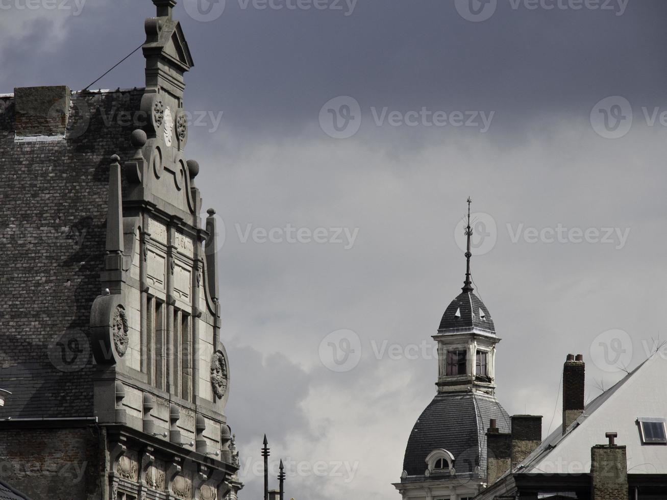 the city of Antwerp in Belgium photo