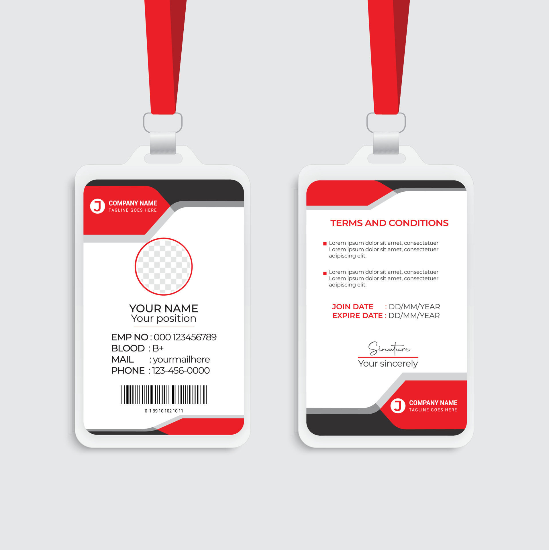 Healthcare Worker Id Card