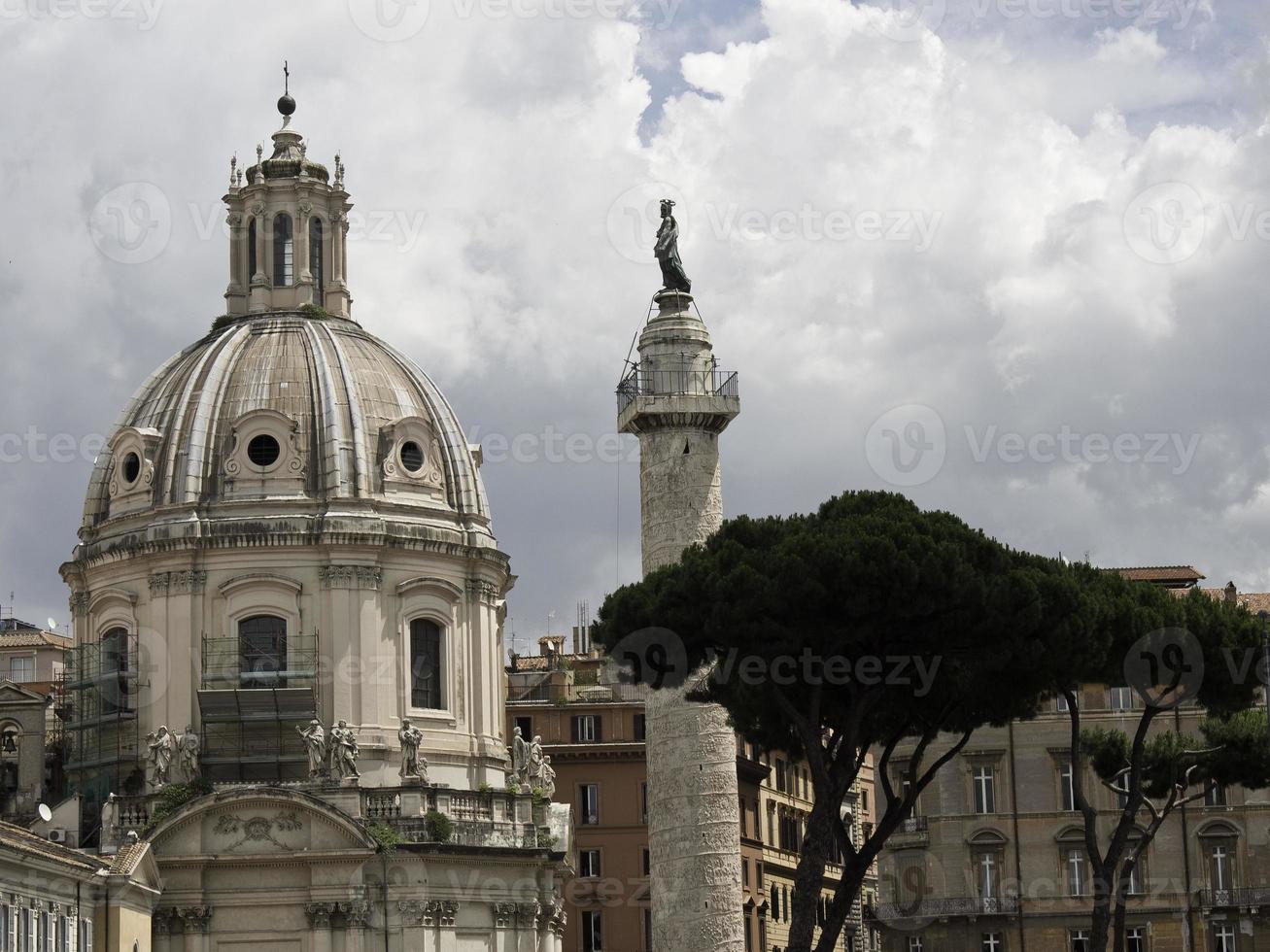 the city of rome in italy photo
