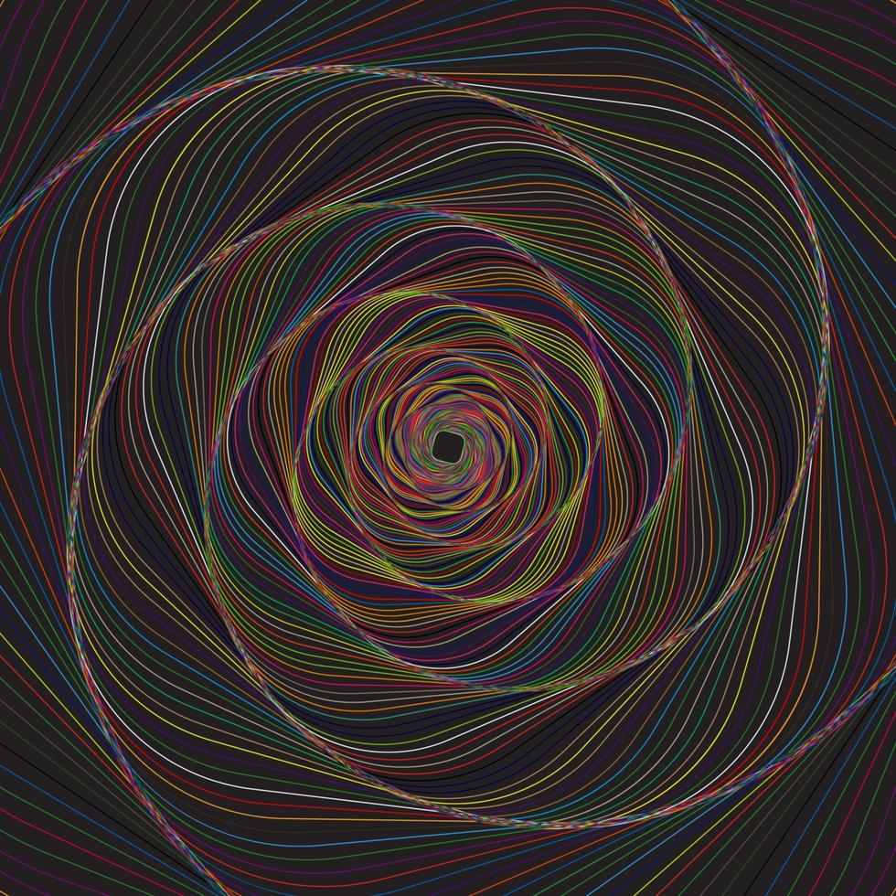 Fondo de diseño de ilusión óptica abstracta vector