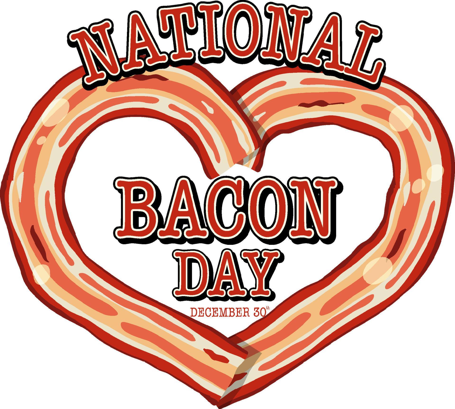 Banner of International bacon day 9201335 Vector Art at Vecteezy