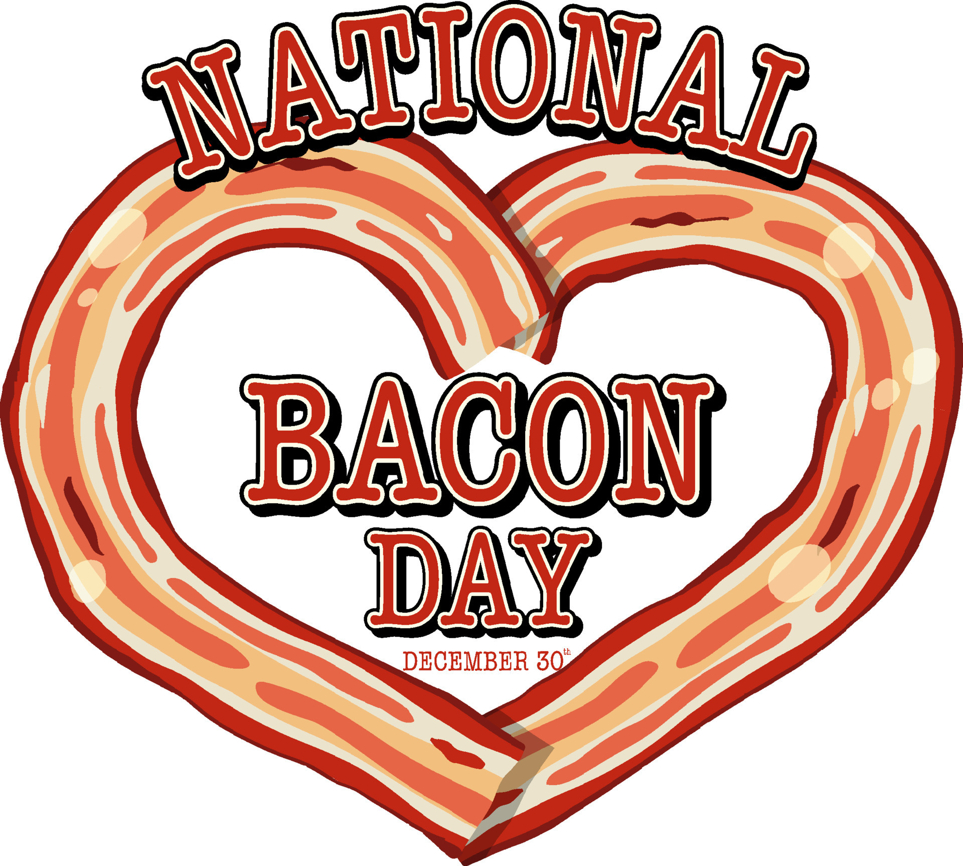 Banner of International bacon day 9201335 Vector Art at Vecteezy