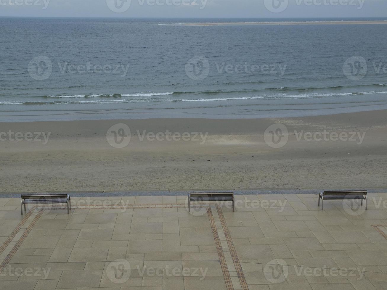 Borkum island in germany photo