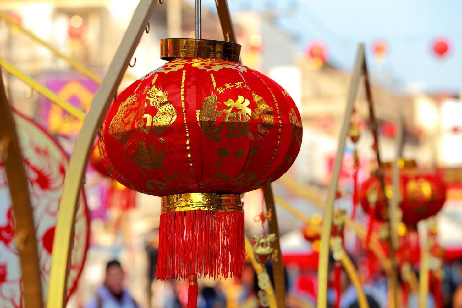 Chinese Lanterns, Chinese New Year. photo