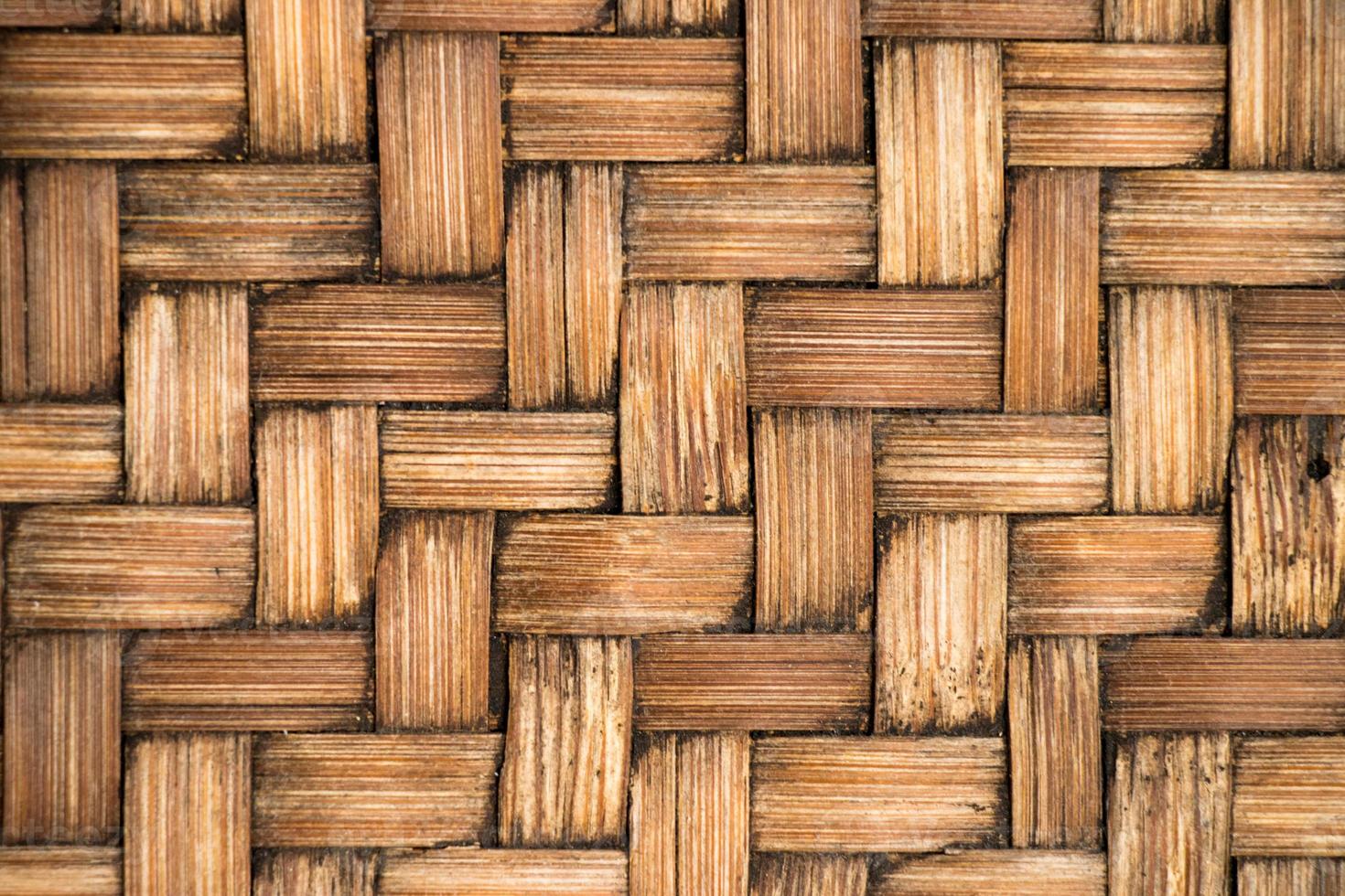 Cerró el fondo de textura de tejido de madera de color marrón foto