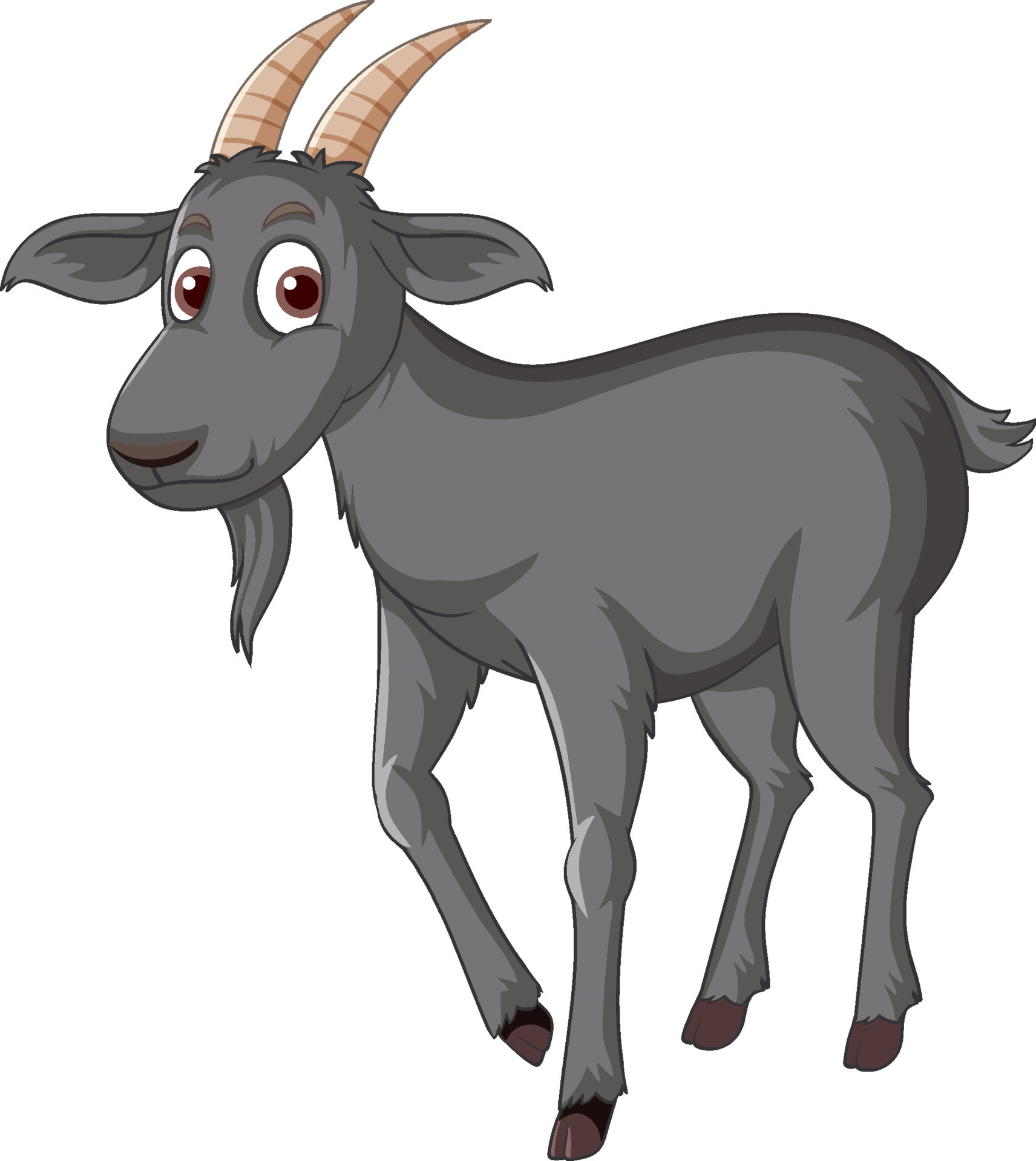 Black goat cartoon character 9202031 Vector Art at Vecteezy Black goat cartoon character 9202031 Vector Art at Vecteezy