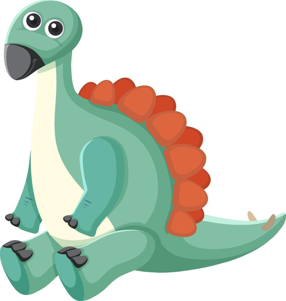 Cute Spinosaurus Dinosaur Cartoon vector