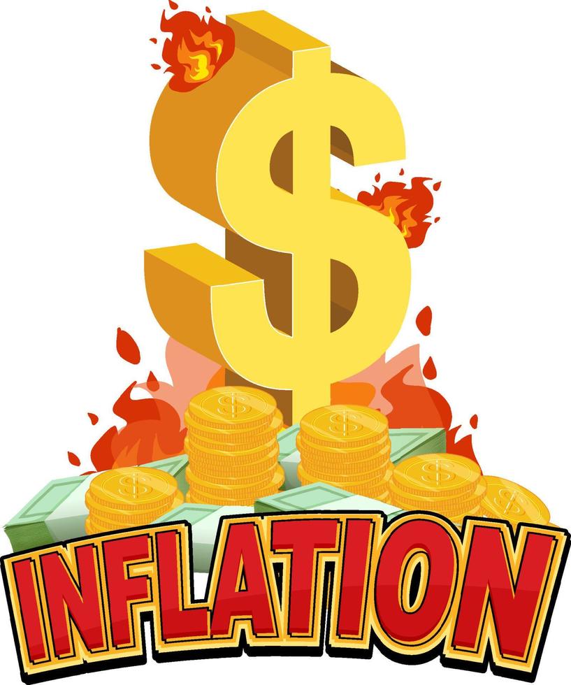 Inflation isolated word text vector