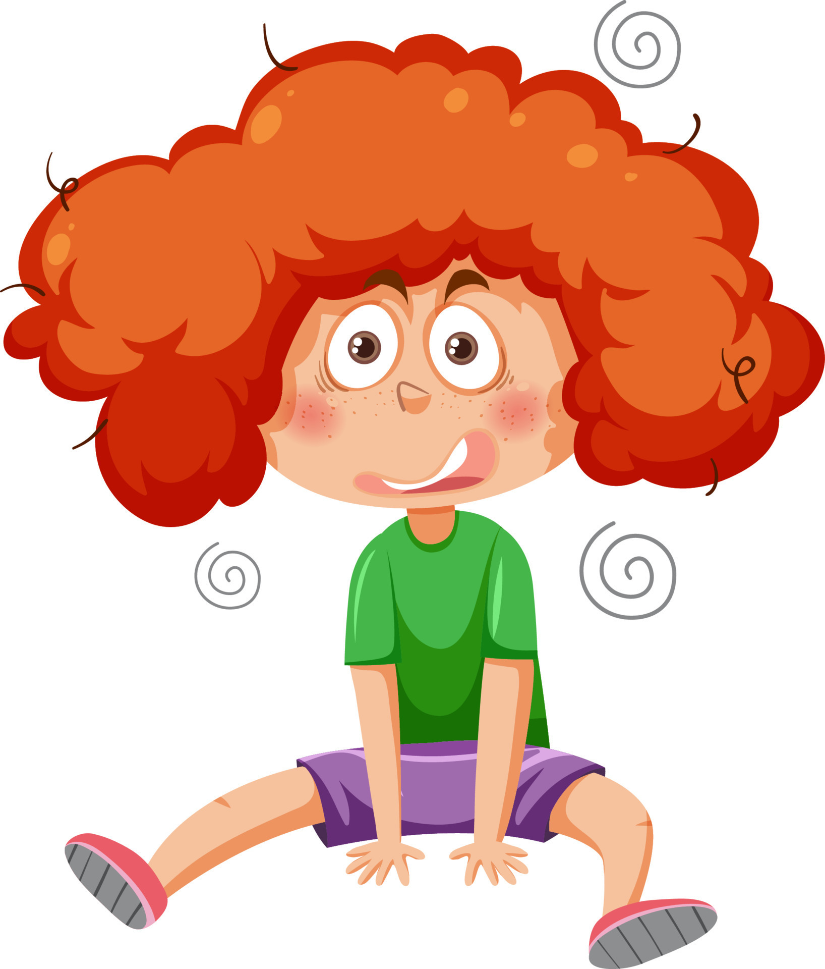 Confused Girl Clipart