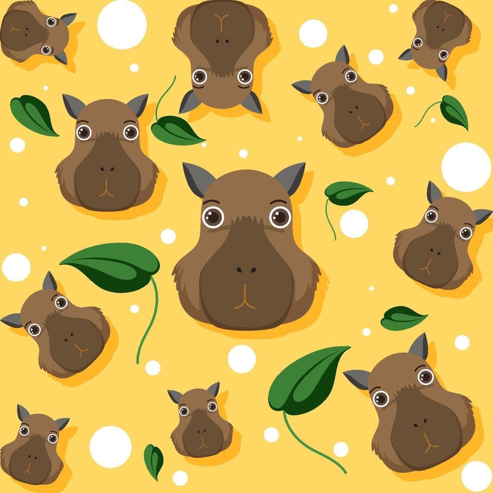 Cute Capybara Vector Art, Icons, and Graphics for Free Download