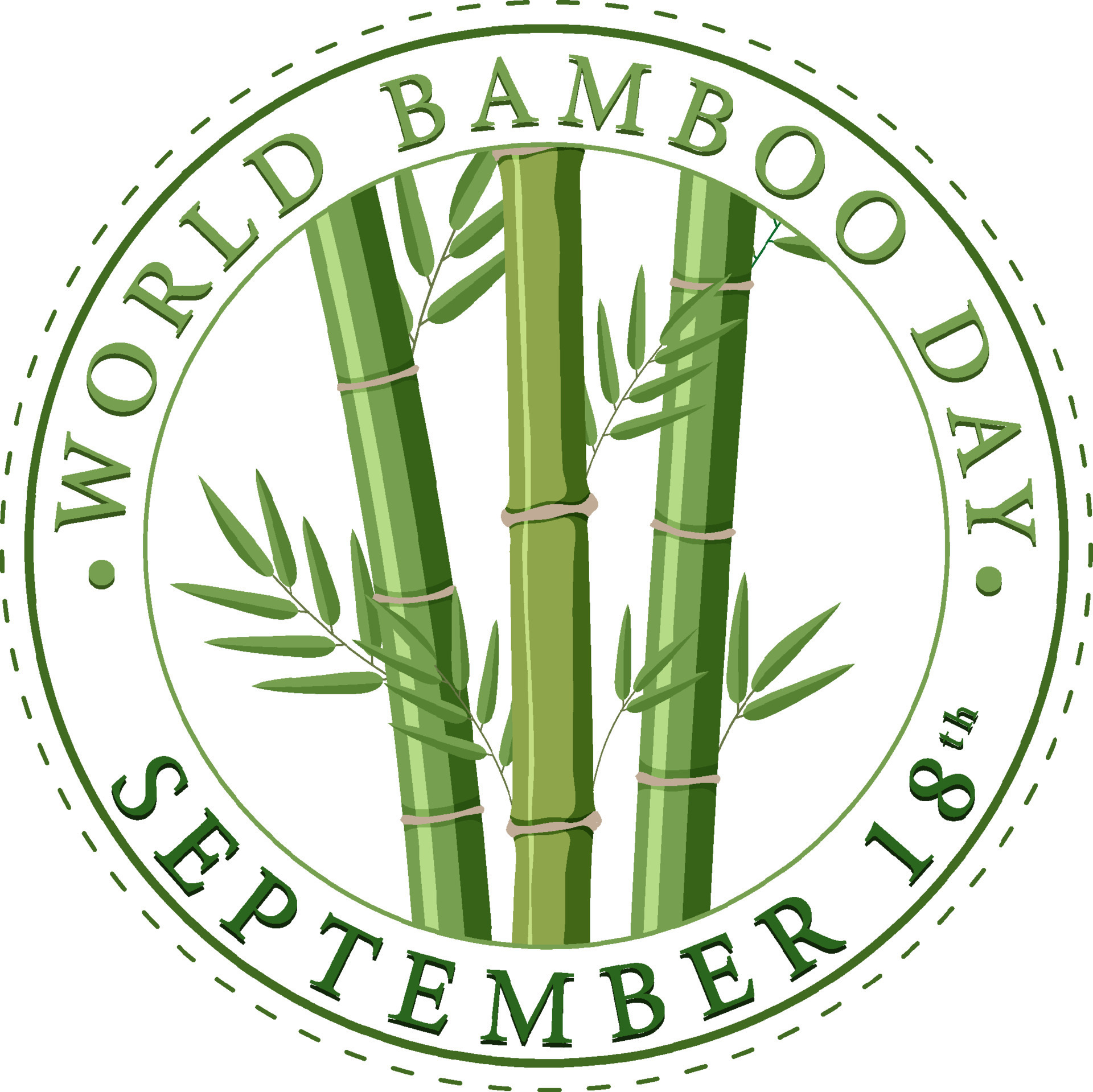 World Bamboo Day September 18 9203376 Vector Art at Vecteezy