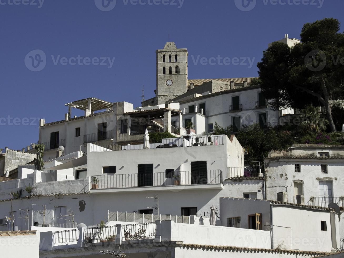 the island of Ibiza in spain photo