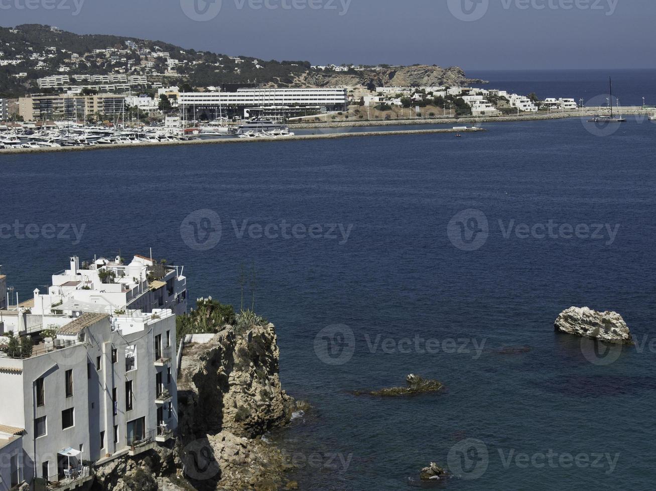 the island of Ibiza in spain photo