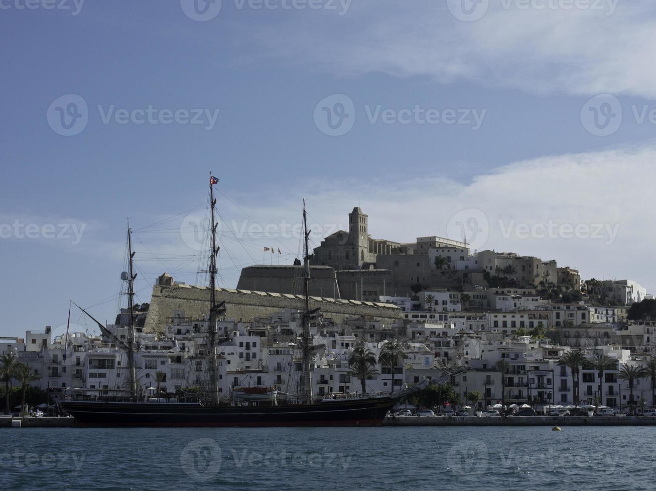 the island of Ibiza in spain photo