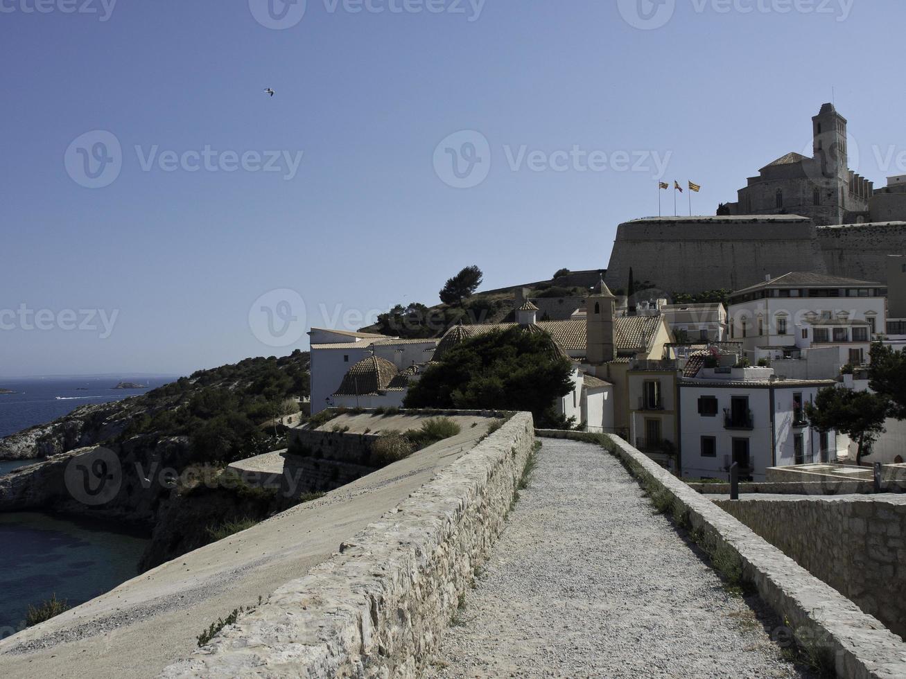 the island of Ibiza in spain photo