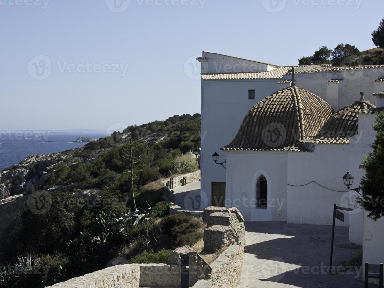 the island of Ibiza in spain photo