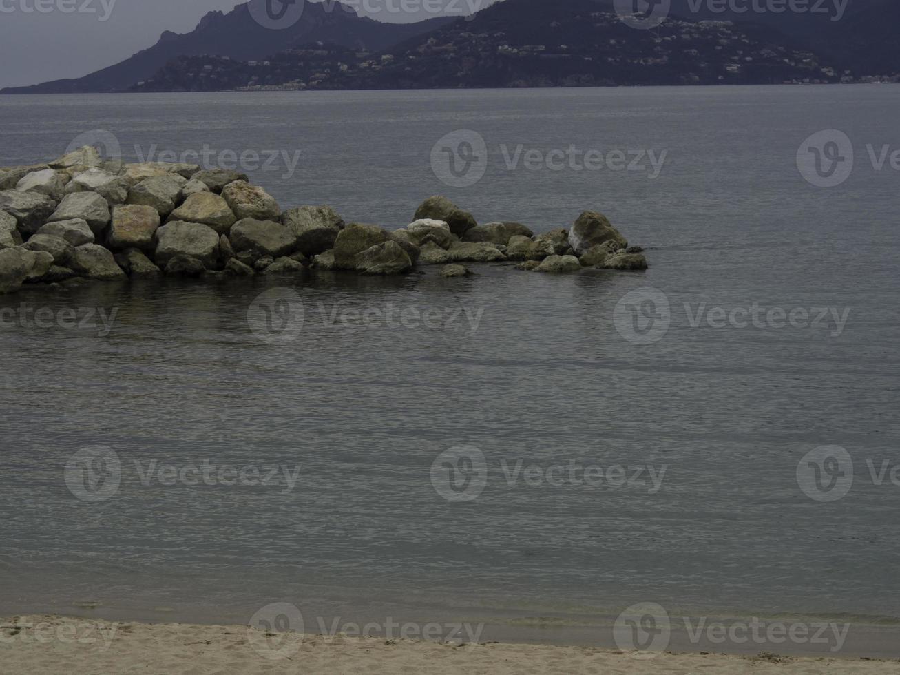 The city of Cannes in france photo