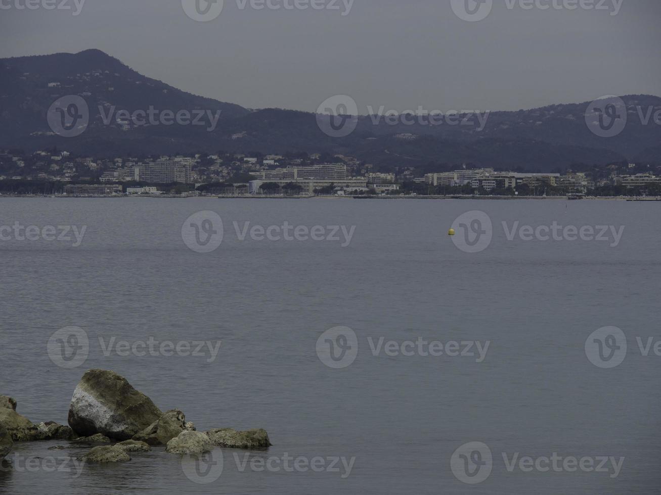 The city of Cannes in france photo