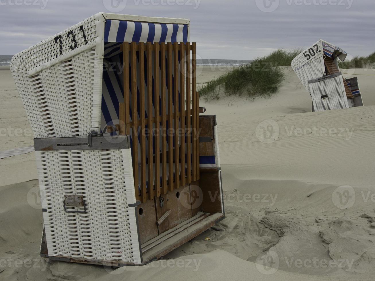 The beach of Baltrum photo