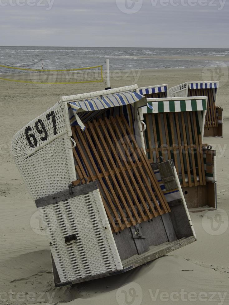 la playa de baltrum foto