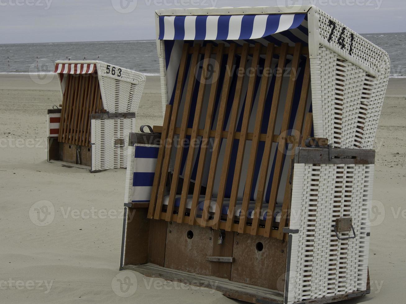 The beach of Baltrum photo