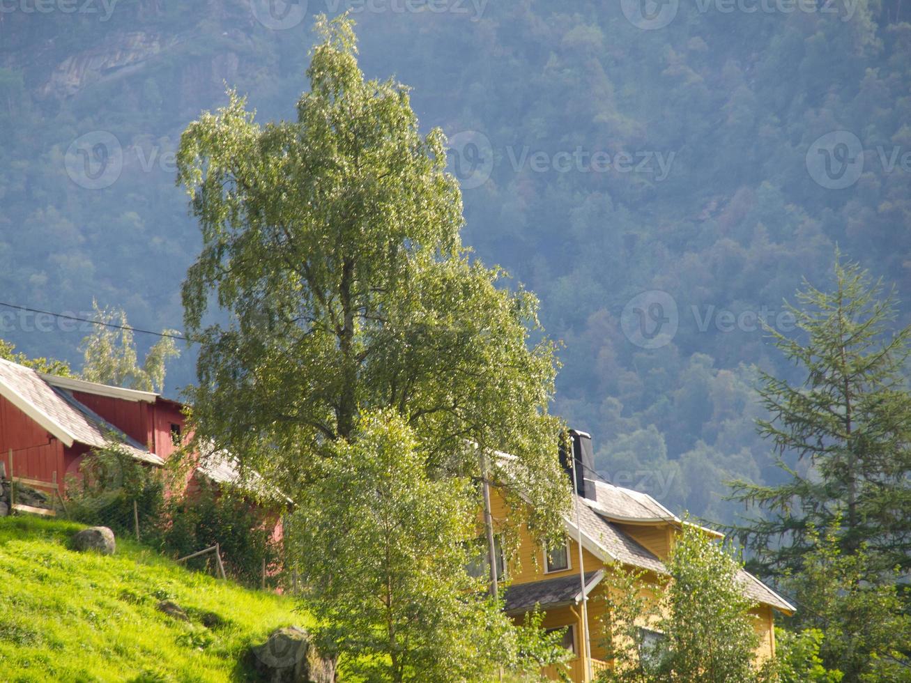 Geiranger in norway photo
