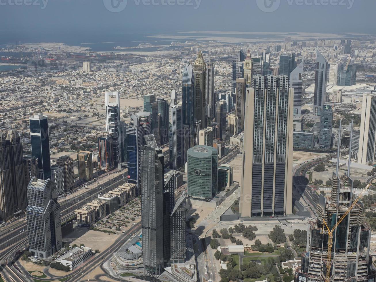 Dubai city in the uae photo