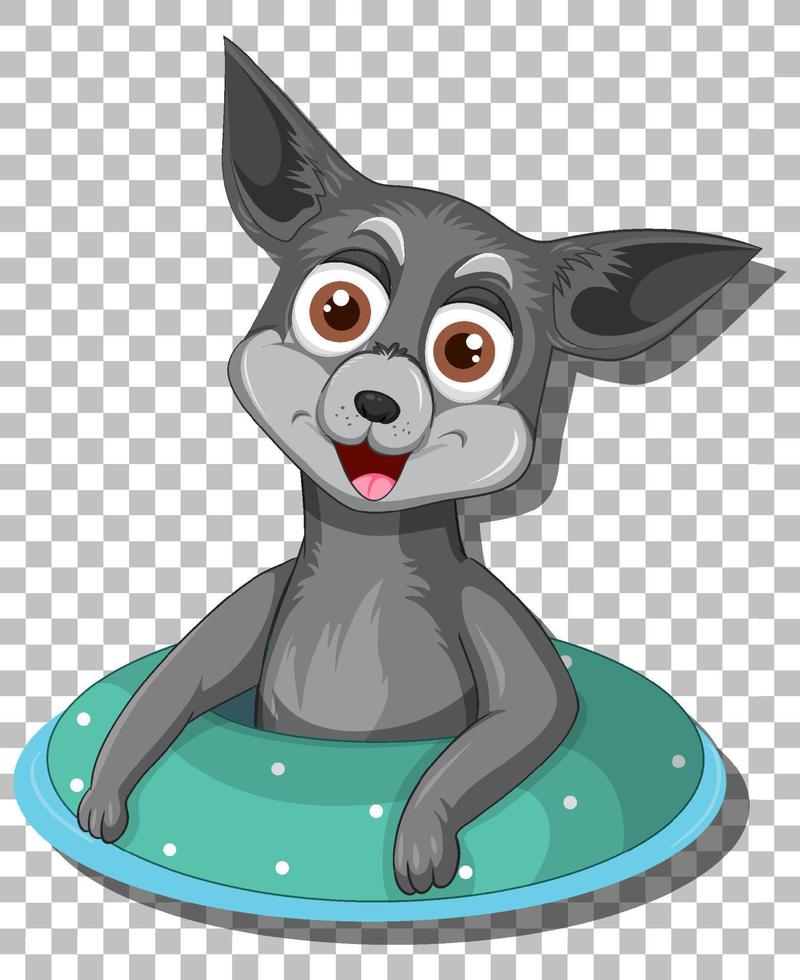 personaje de dibujos animados de perro chihuahua vector