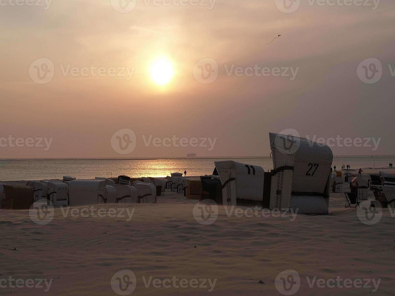 isla borkum en alemania foto