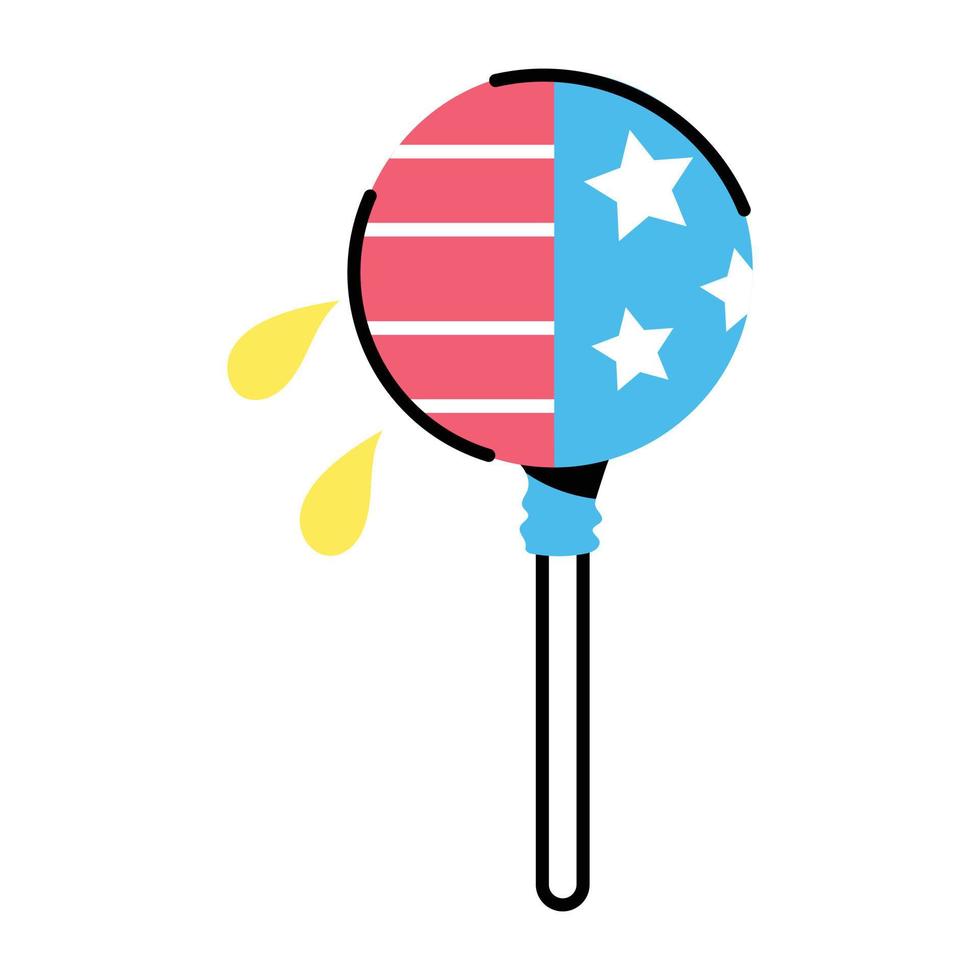 Grab this outstanding sticker of lollipop vector