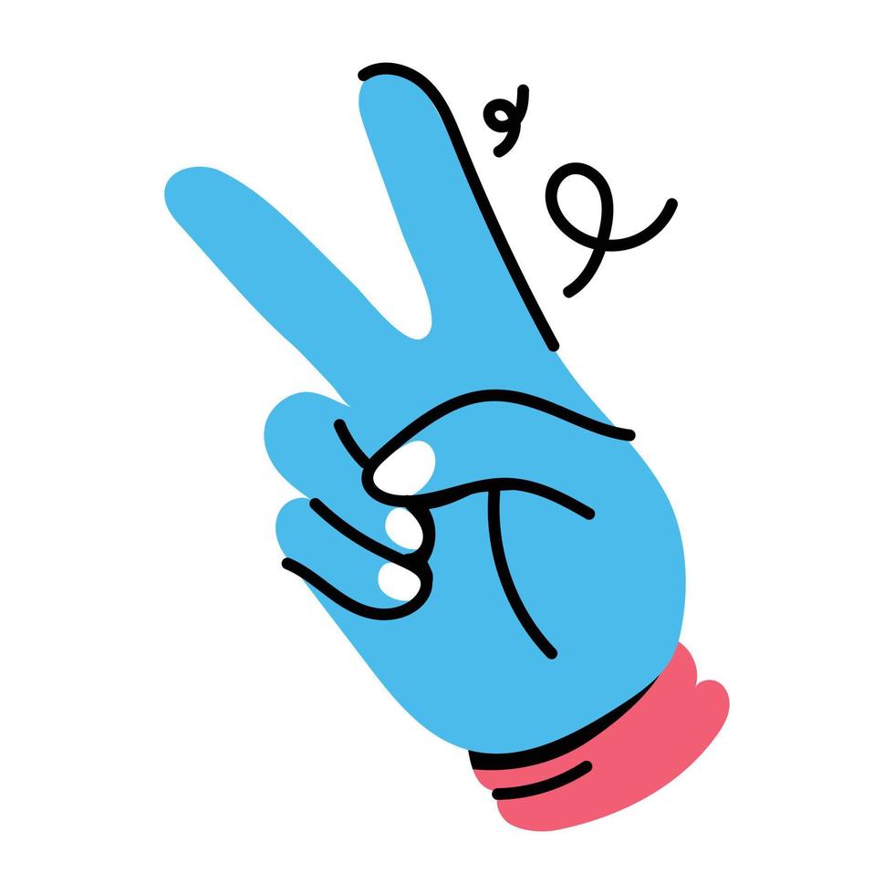 Download premium sticker of peace sign vector