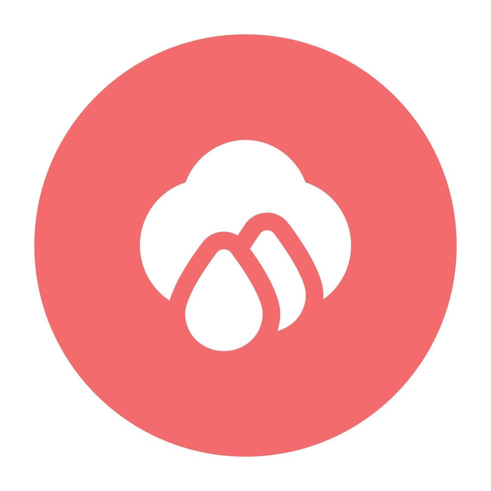Trendy Drizzle Concepts vector