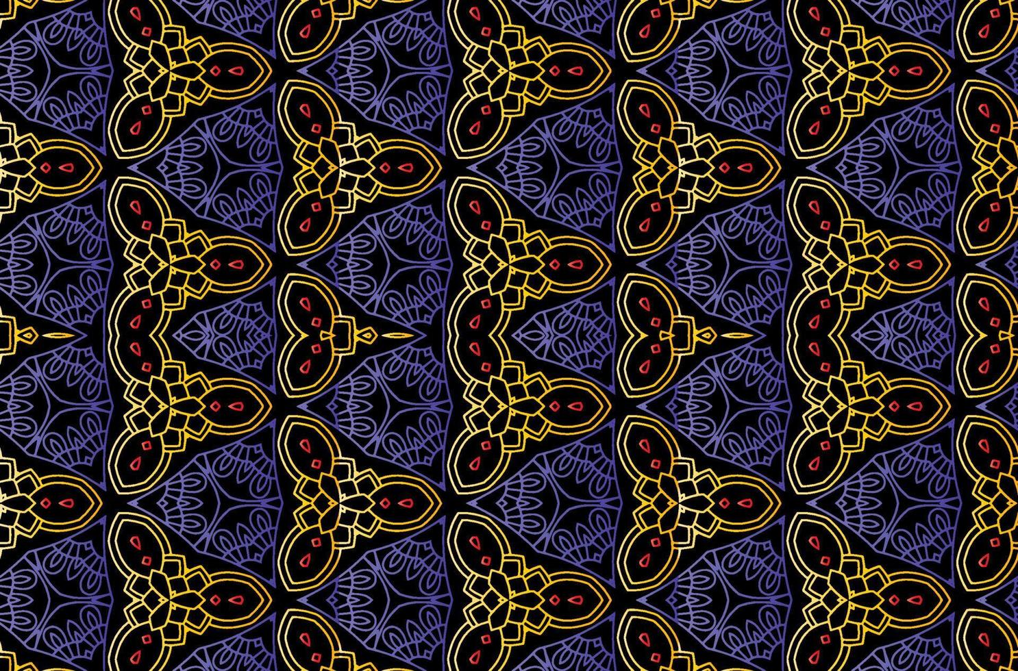 patrón de mandala abstracto vector